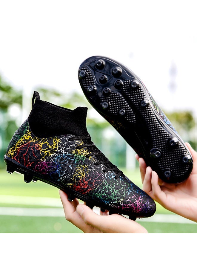 New Men Soccer Shoes Cleats Football Boots Sports Large Size Long Studs Turf Shoes for Training Competition - Image 5